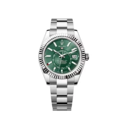 Replica Rolex Sky-Dweller 336934 Stainless Steel Green Dial