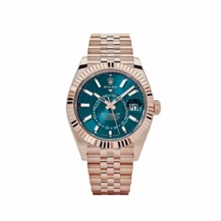 Replica Rolex Sky-Dweller 336935 Everose Gold Blue Dial Jubilee
