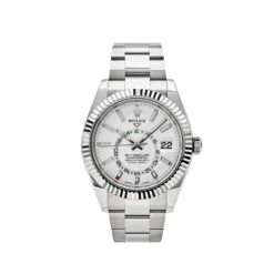 Replica Rolex Sky-Dweller 326934 Stainless Steel White Dial Oyster