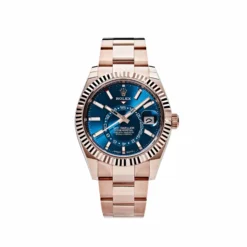Replica Rolex Sky-Dweller 336935 Rose Gold Blue Dial