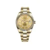Replica Rolex Sky-Dweller 326938 Yellow Gold Champagne Dial