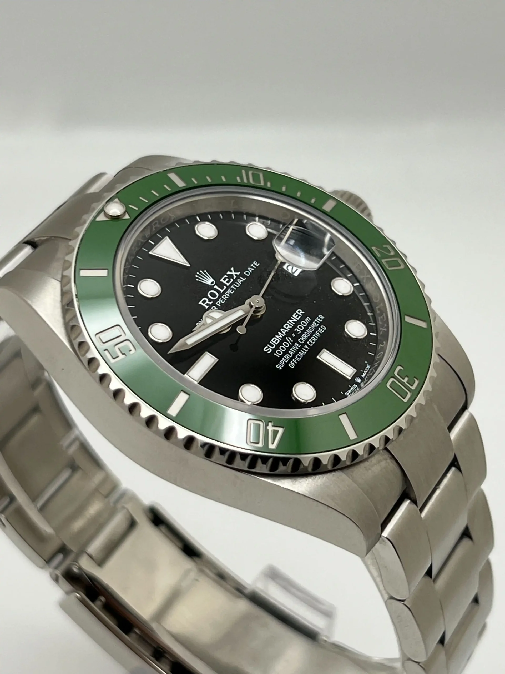 Rolex Submariner Date Replica 126610LV ‘Starbucks MK2’ Stainless Steel Black Dial Oyster - Image 4