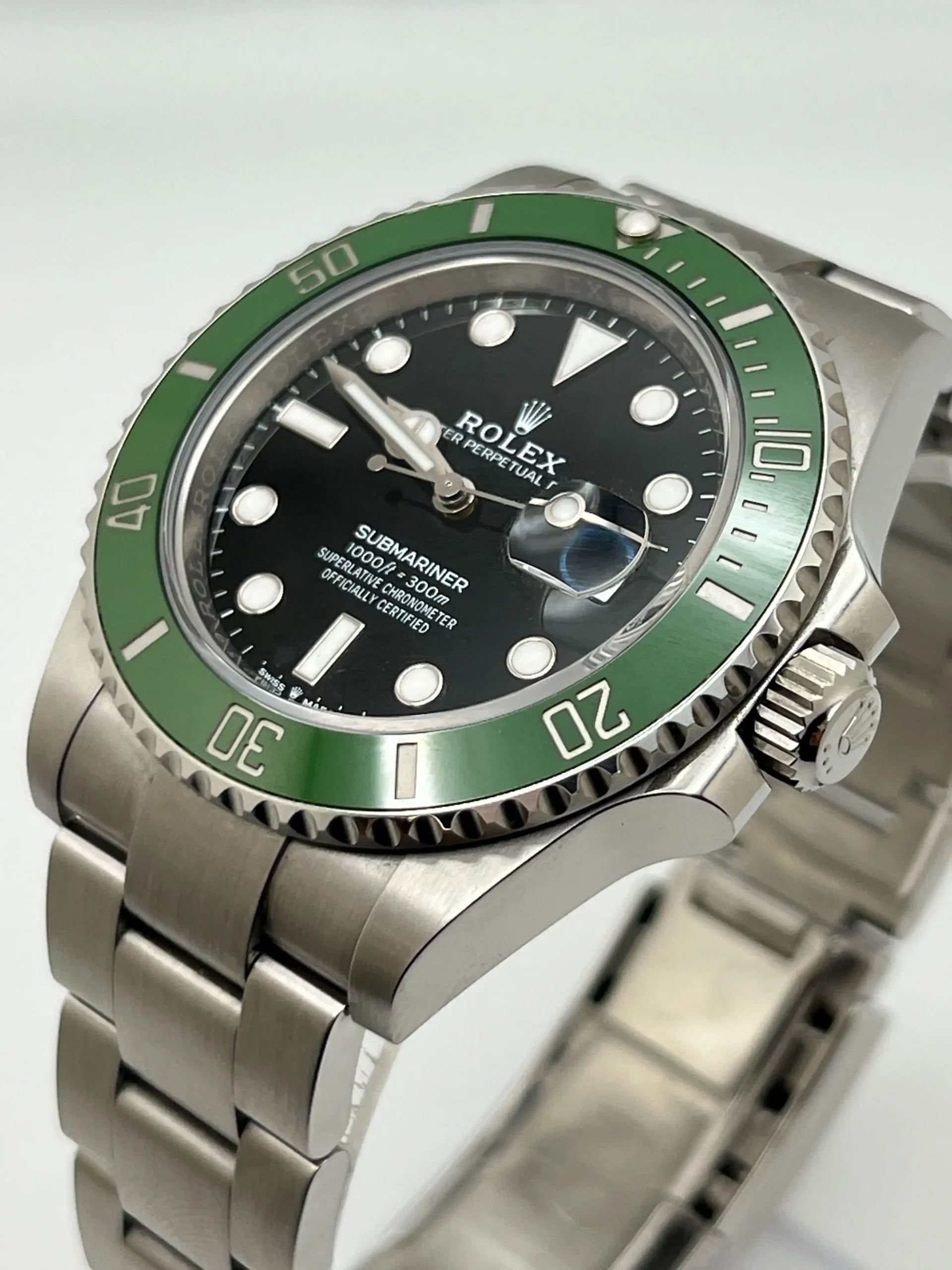 Rolex Submariner Date Replica 126610LV ‘Starbucks MK2’ Stainless Steel Black Dial Oyster - Image 7