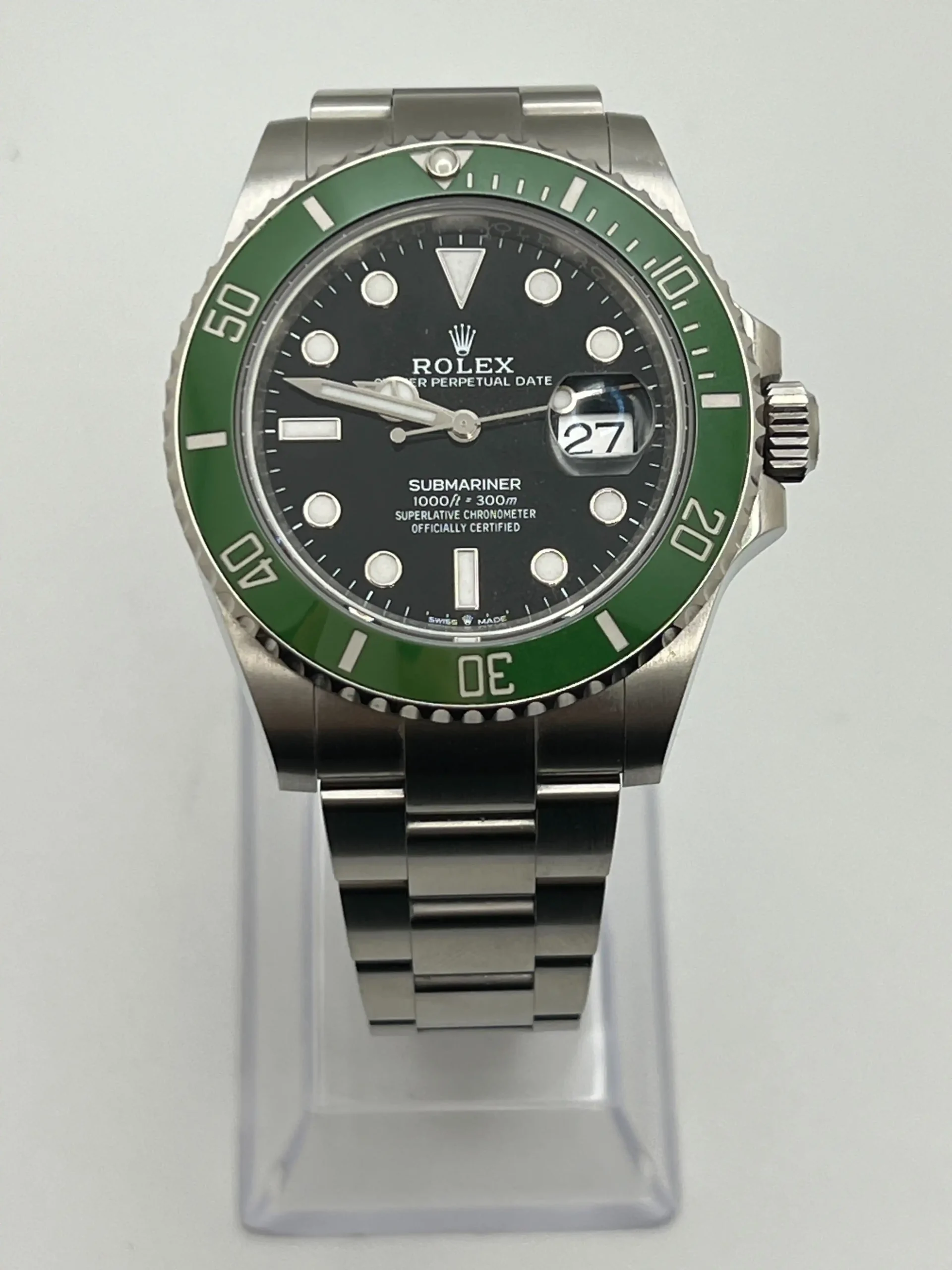 Rolex Submariner Date Replica 126610LV ‘Starbucks MK2’ Stainless Steel Black Dial Oyster - Image 3