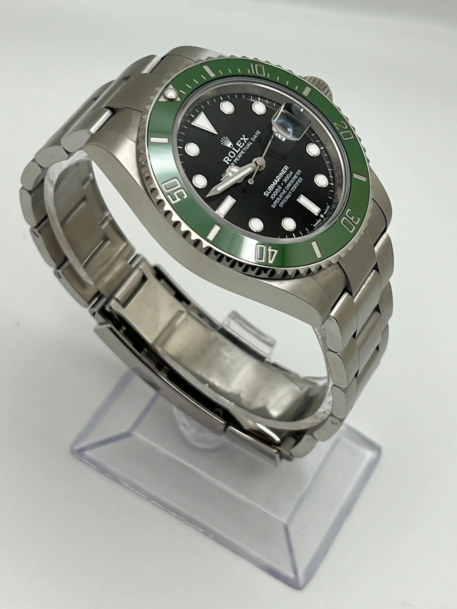 Rolex Submariner Date Replica 126610LV ‘Starbucks MK2’ Stainless Steel Black Dial Oyster - Image 6