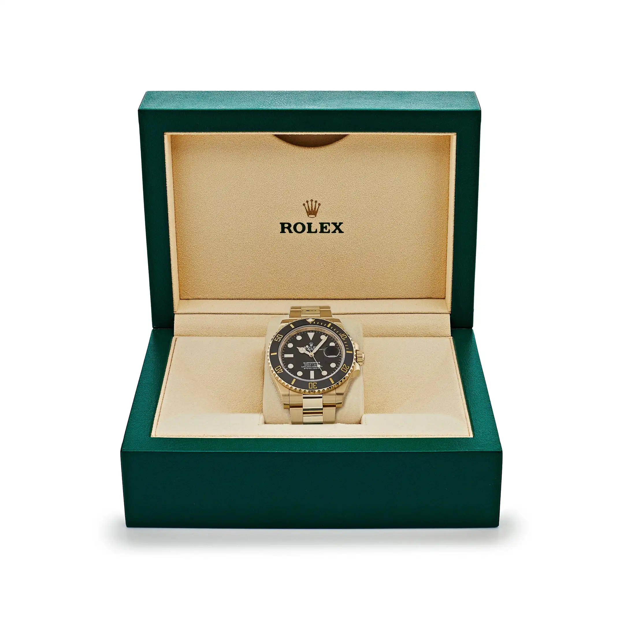 Rolex Submariner Date Replica 126618LN Yellow Gold Black Dial - Image 6