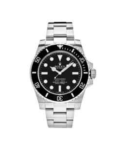 Replica Rolex Submariner No Date 114060 Stainless Steel Black Dial