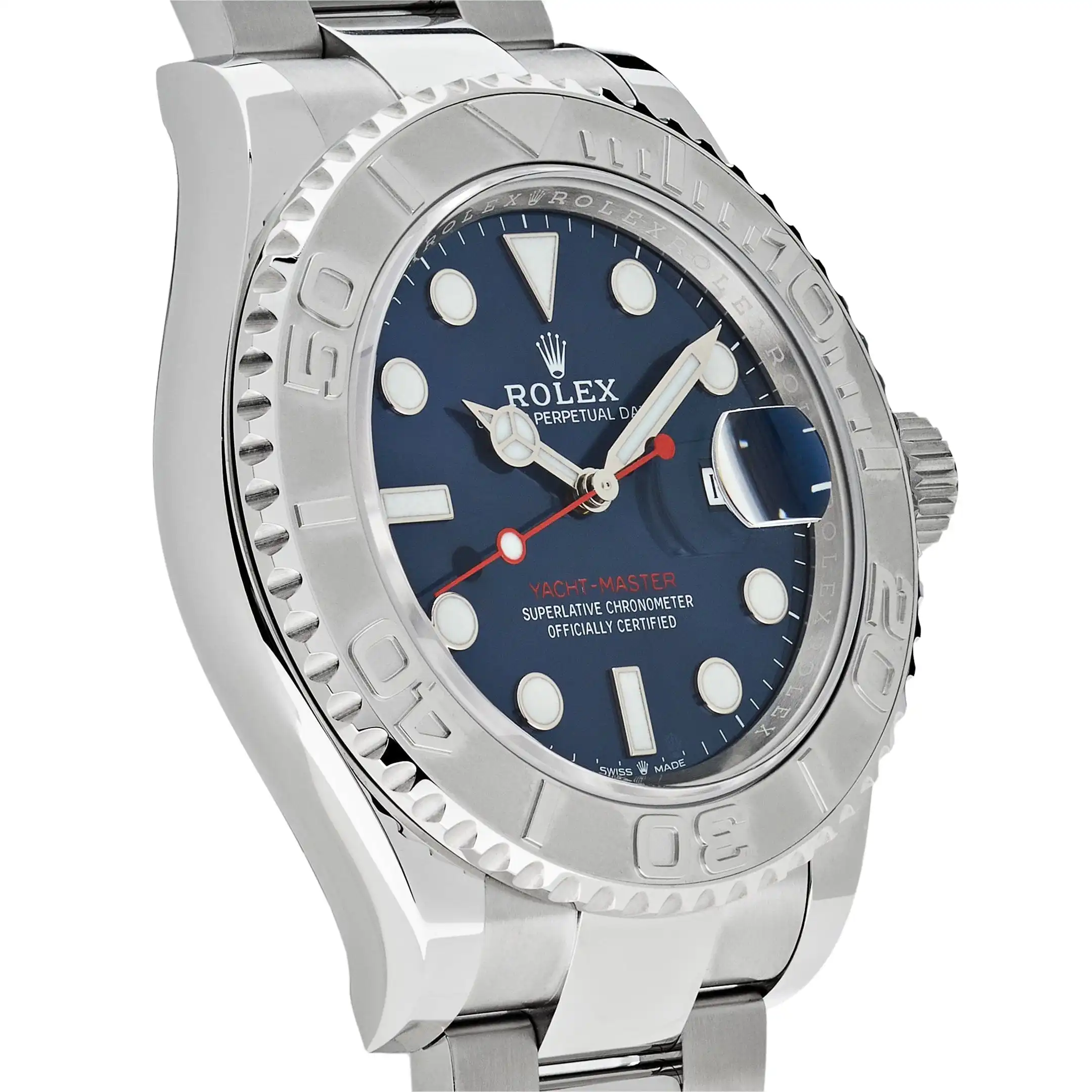 Rolex Yacht-Master Replica 126622 Stainless Steel Blue Dial - Image 4