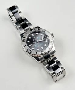 Alternative view of Rolex Yacht-Master Replica 268622 Stainless Steel/Platinum Rhodium Dial