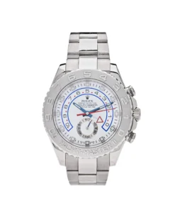 Rolex Yacht-Master Replica II 116689 White Gold Platinum White Dial
