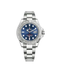 Rolex Yacht-Master Replica 116622 Stainless Steel Platinum Blue Dial